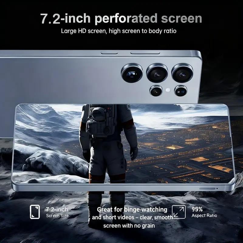 Смартфон CMX S25 Ultra 8GB/256 Гб Білий (7041637) - фото 6 Смартфон CMX S25 Ultra 8GB/256 Гб Білий (7041637) - фото 6