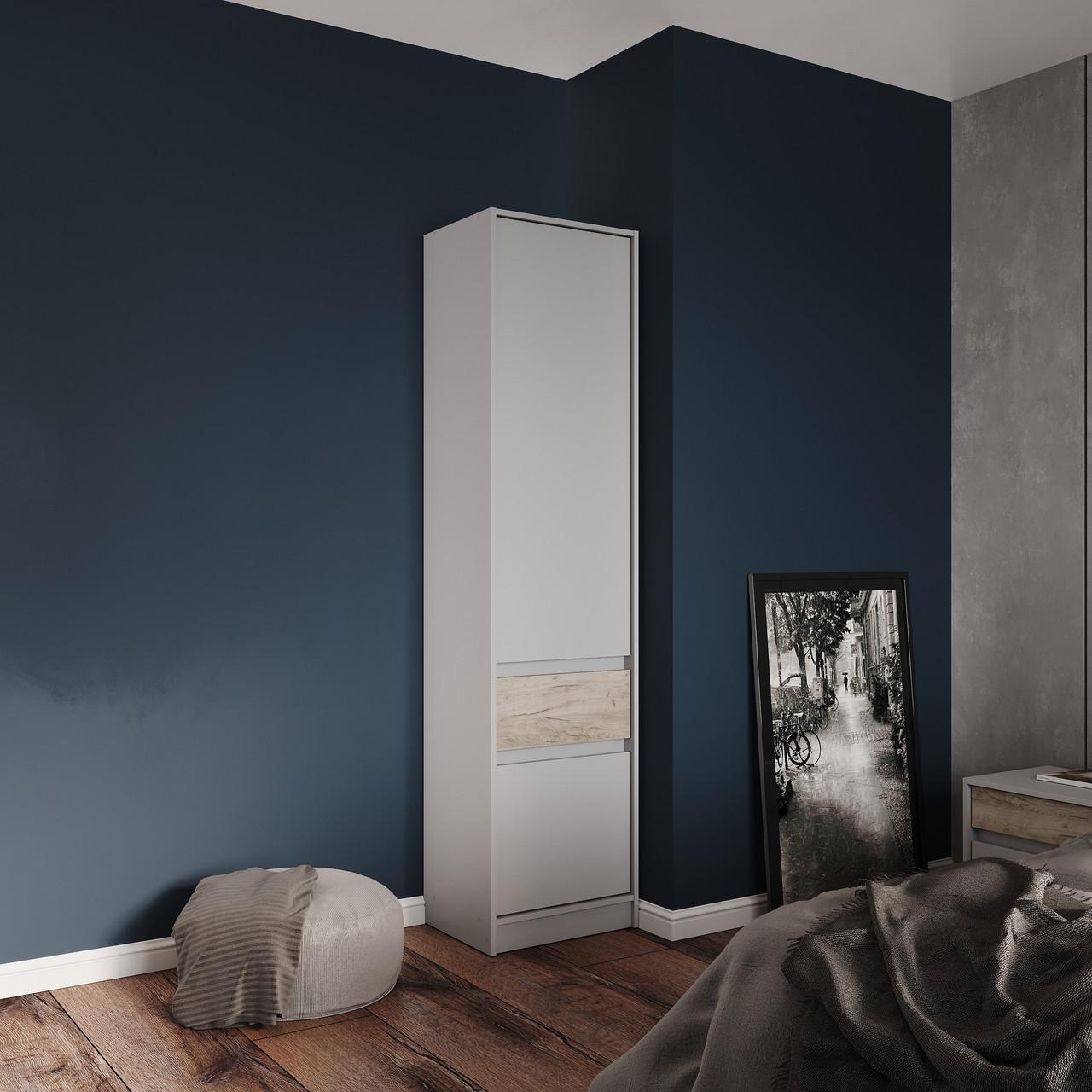 Пенал закрытый Эверест Стайл-500 Кашемир/Крафт серый (е-20741.01)