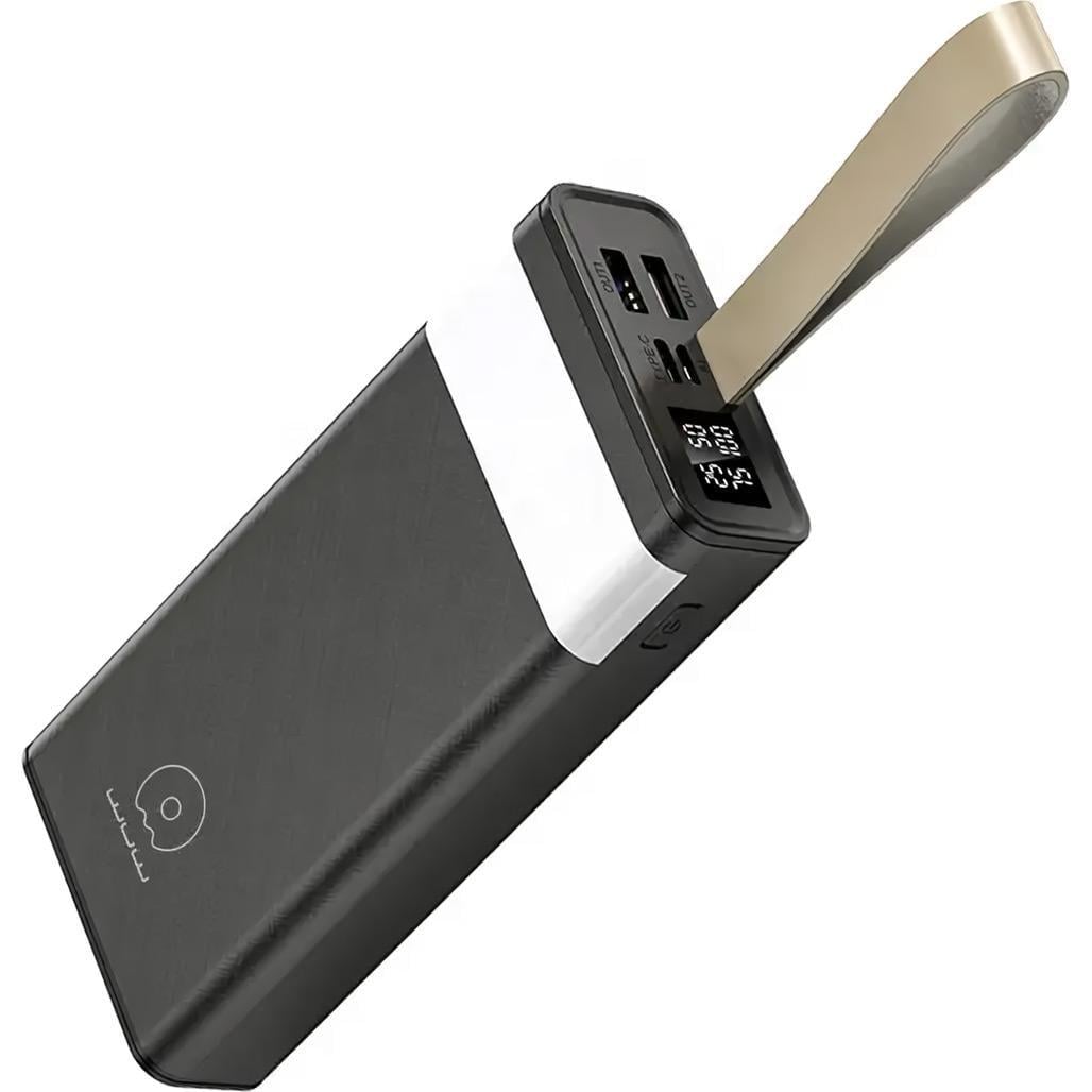 Внешний аккумулятор WUW Y108 30000 mAh 10W Black