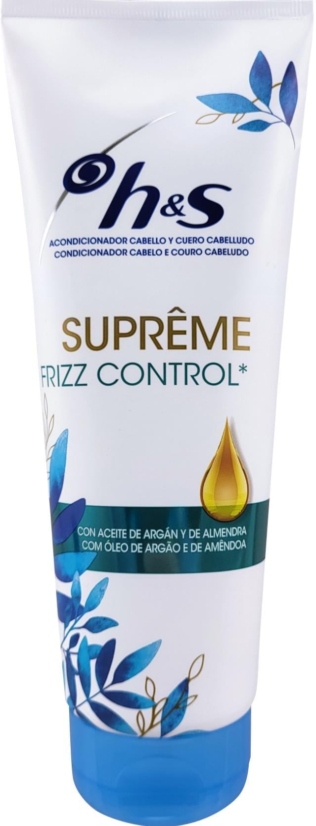 Бальзам Head&Shoulders Supreme Frizz Control с маслом арганы и миндалем 220 мл (9908084) Бальзам Head&Shoulders Supreme Frizz Control с маслом арганы и миндалем 220 мл (9908084)