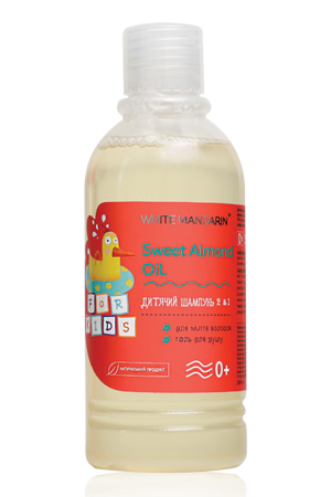 Шампунь-гель дитячий White Mandarin For Kids 0+ 2в1 200 мл
