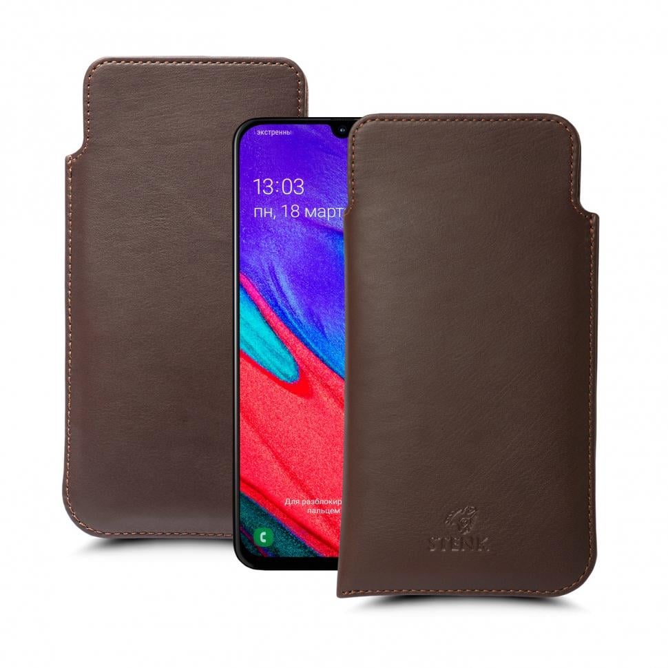 Футляр Stenk Elegance для Samsung Galaxy A40 Коричневый (63391) Футляр Stenk Elegance для Samsung Galaxy A40 Коричневый (63391)