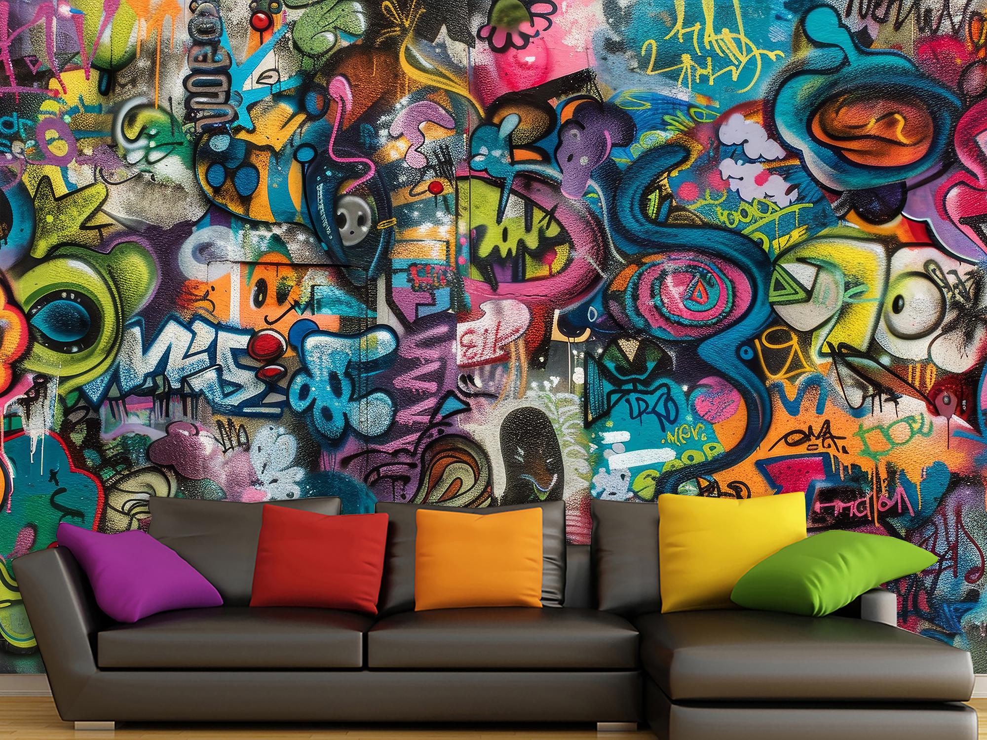 Фотошпалери флізелінові Фанк графіті 245х368 см (SPF-113/7) - фото 10