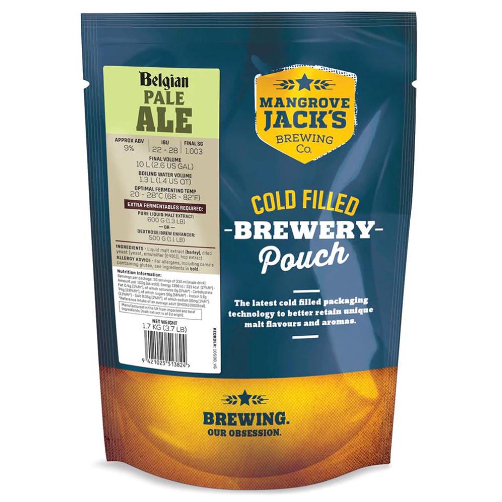 Экстракт пивной Mangrove Jacks Belgian Pale Ale на 10 л Экстракт пивной Mangrove Jacks Belgian Pale Ale на 10 л
