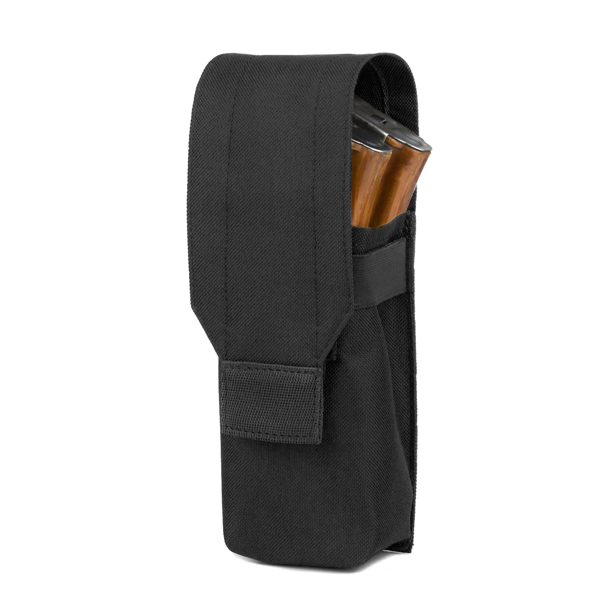 Подсумок для магазинов Dozen AK Pouch 2 Magazines закрытый Black