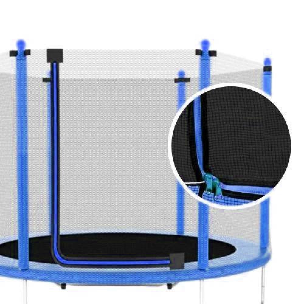Батут манеж детский Atleto KRB10 с сеткой 140 см Синий (4418) - фото 2 Батут манеж детский Atleto KRB10 с сеткой 140 см Синий (4418) - фото 2