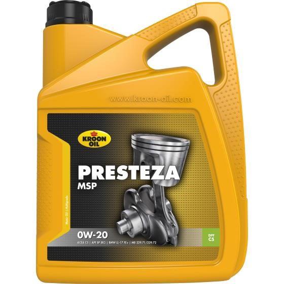 Моторное масло KROON OIL Presteza MSP C5 SN/SN-Plus 0W-20 1 л (36495)