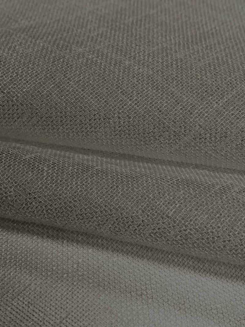 Ткань тюлевая Dream лен Серый (8771857) - фото 2