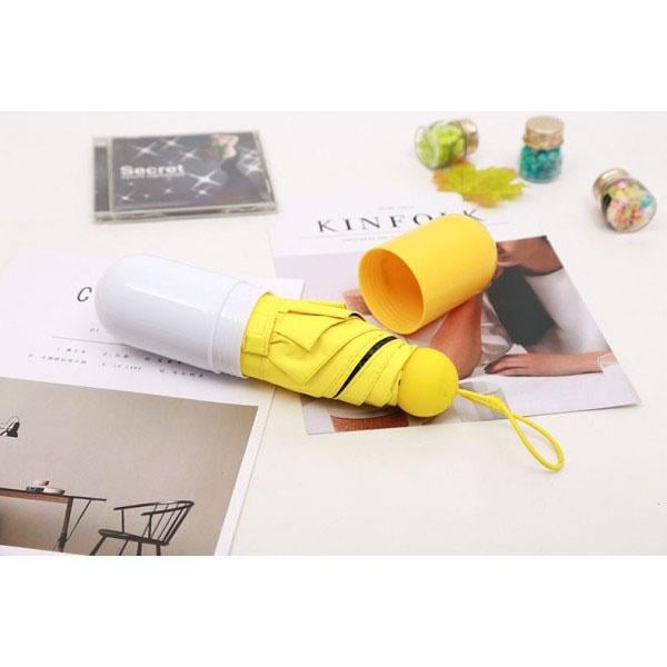 Зонтик в капсюле-футляре Желтый (32913) - фото 9 Зонтик в капсюле-футляре Желтый (32913) - фото 9