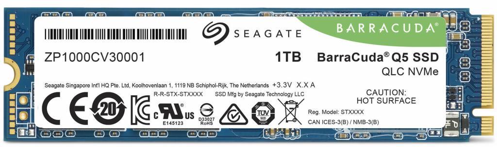 SSD накопичувач Seagate M.2 2280 1TB (ZP1000CV3A001) - фото 5