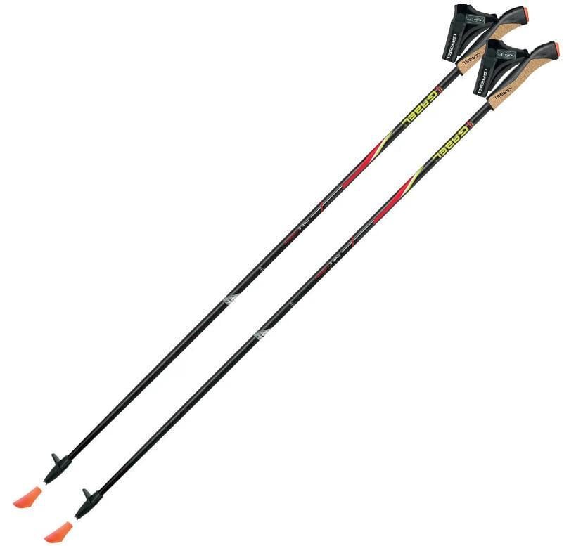 Палки для скандинавской ходьбы Gabel FX-75 Snake Carbon 110 см Dual Spike (7008351011100/DAS302072)