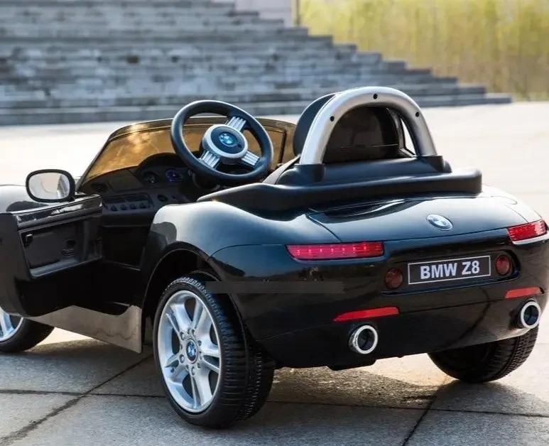 Электромобиль детский BMW Z8 JE1288 аккумуляторный с пультом 3-8 лет Черный - фото 6