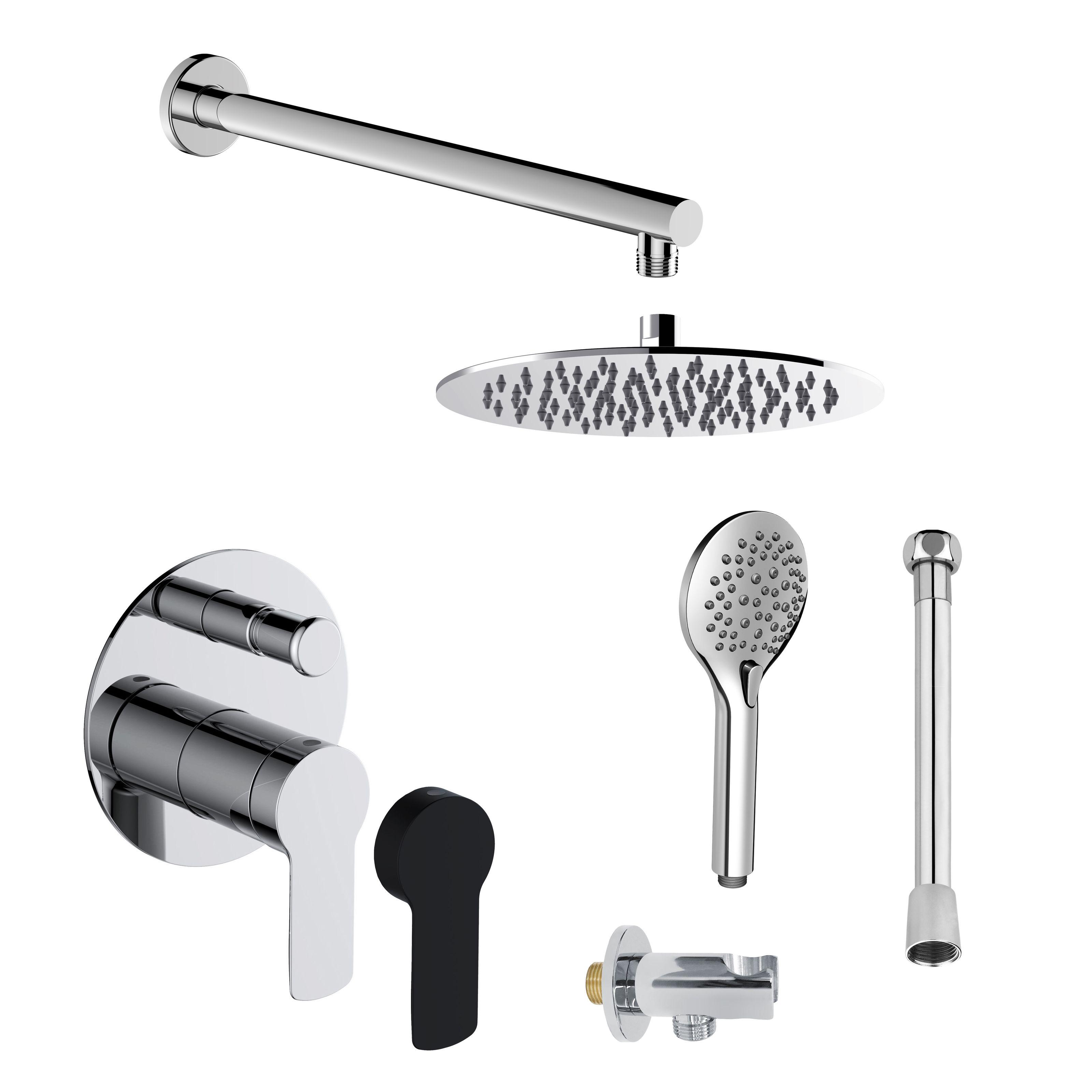 Душова система прихованого типу VOLLE LIBRA SET20220108 Хром (132157)