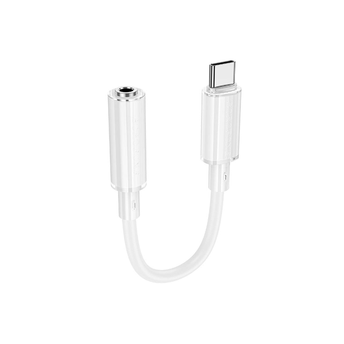 Переходник Borofone BV22 Type-C to 3,5 мм White (24998716)