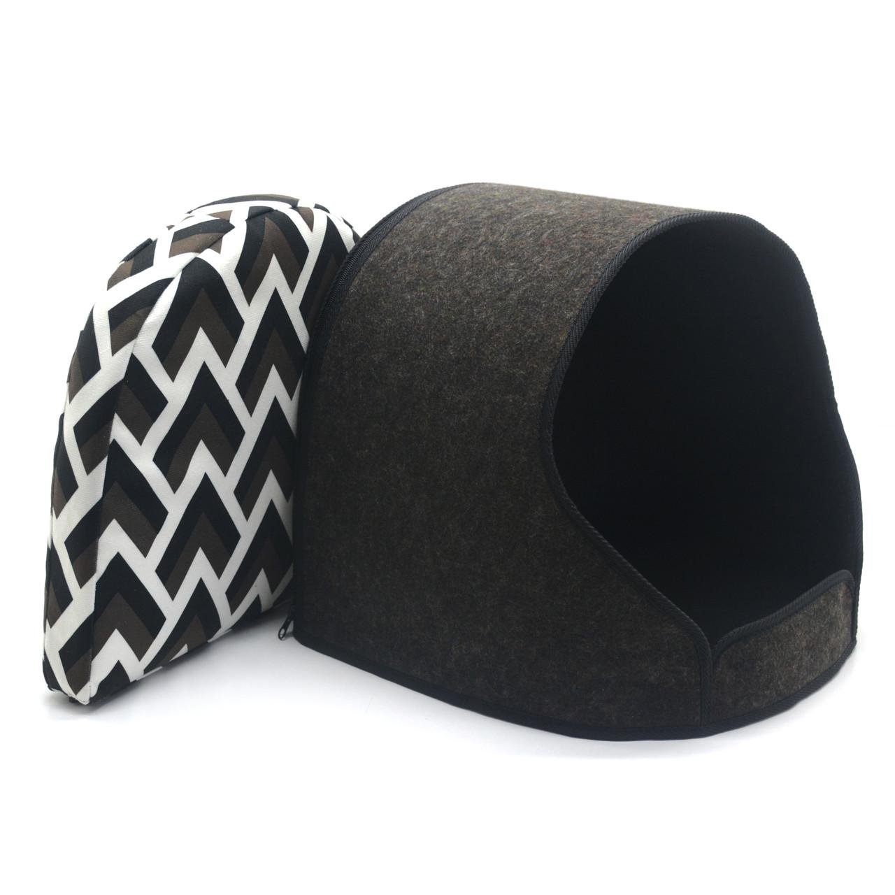 Будиночок для тварин Zoo-hunt Олімп №2 №2 42х37х37 см Коричневий (2726) - фото 2 Будиночок для тварин Zoo-hunt Олімп №2 №2 42х37х37 см Коричневий (2726) - фото 2