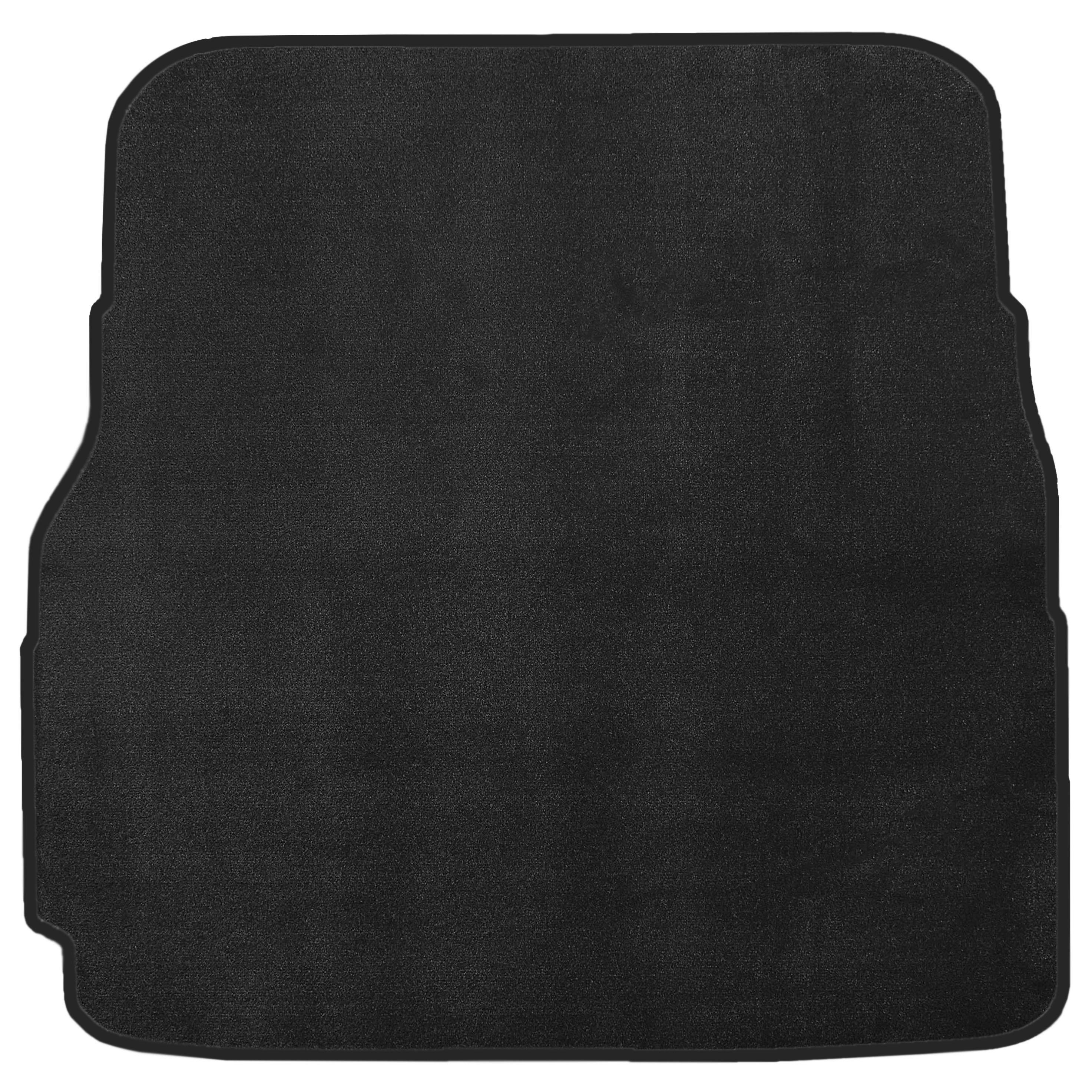 Коврик в задний багажник для Tesla Model X с 10.2016 текстильный Черный (182089)