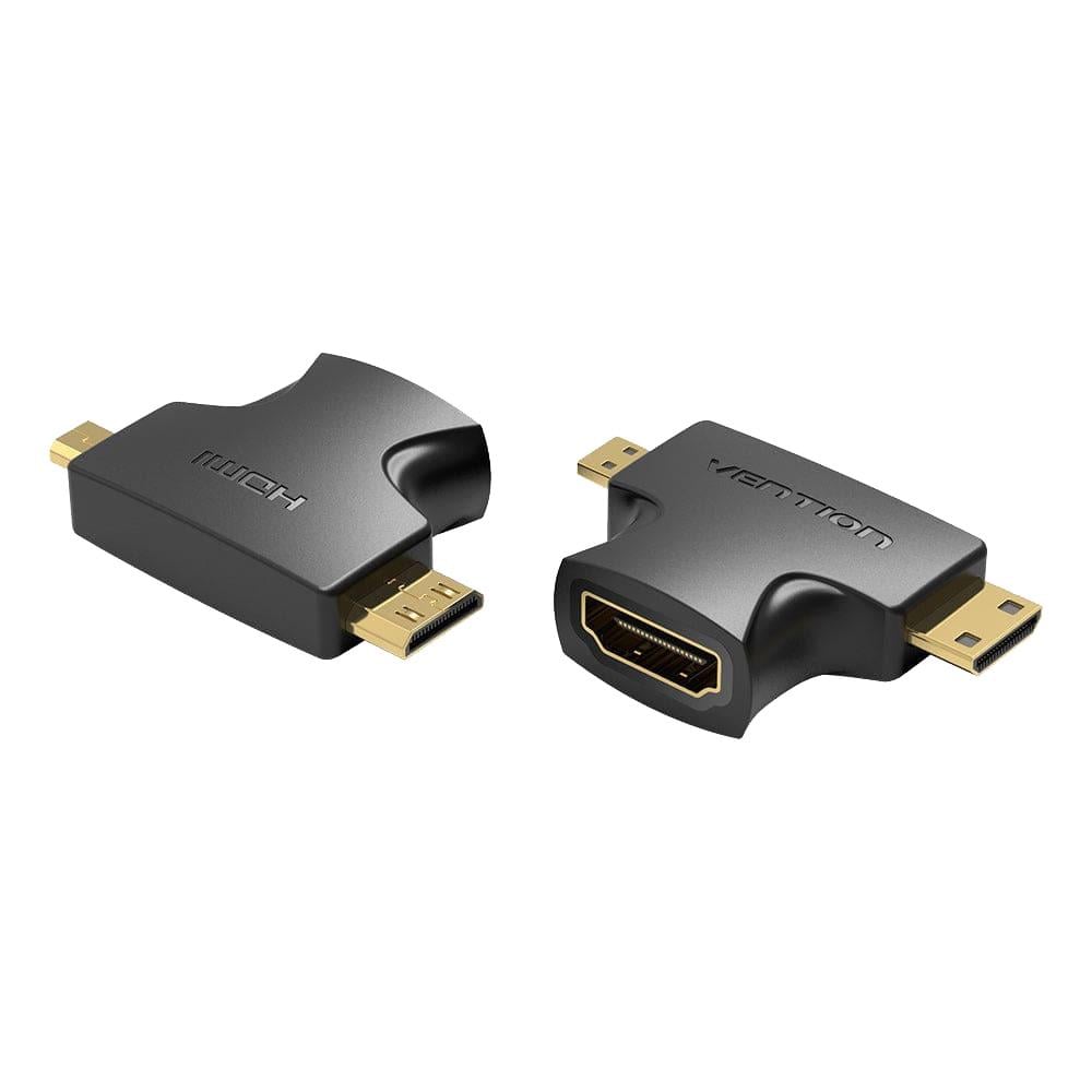 Перехідник Vention HDMI M/Mini HDMI F/Micro HDMI F (AGFB0) - фото 1