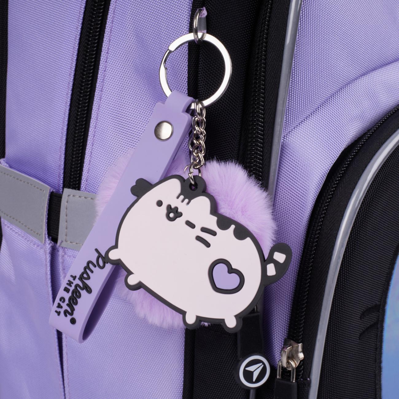 Школьный рюкзак YES S-91 Pusheen Shiny полукаркасный с ортопедической спинкой (559816/995089) - фото 11