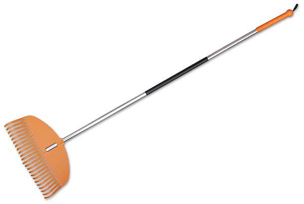 Грабли Bradas пластиковые 23 зубца алюминиевый черенок (TQ-G23TA)