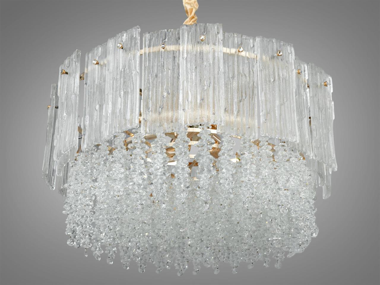 Люстра подвесная на 20 ламп Золотой (328-750GD)