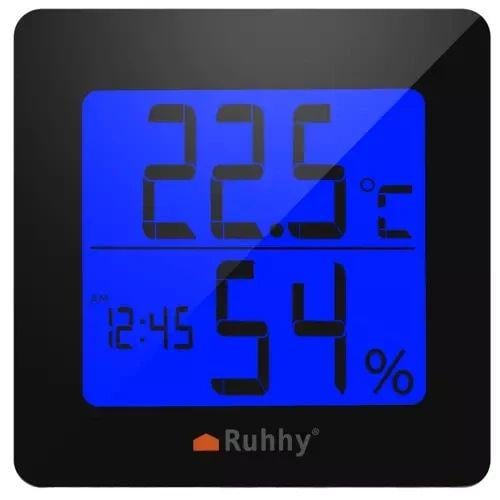Метеостанция Ruhhy 19161 термометр гигрометр 5в1 с подсветкой (5095bf-3169920026)