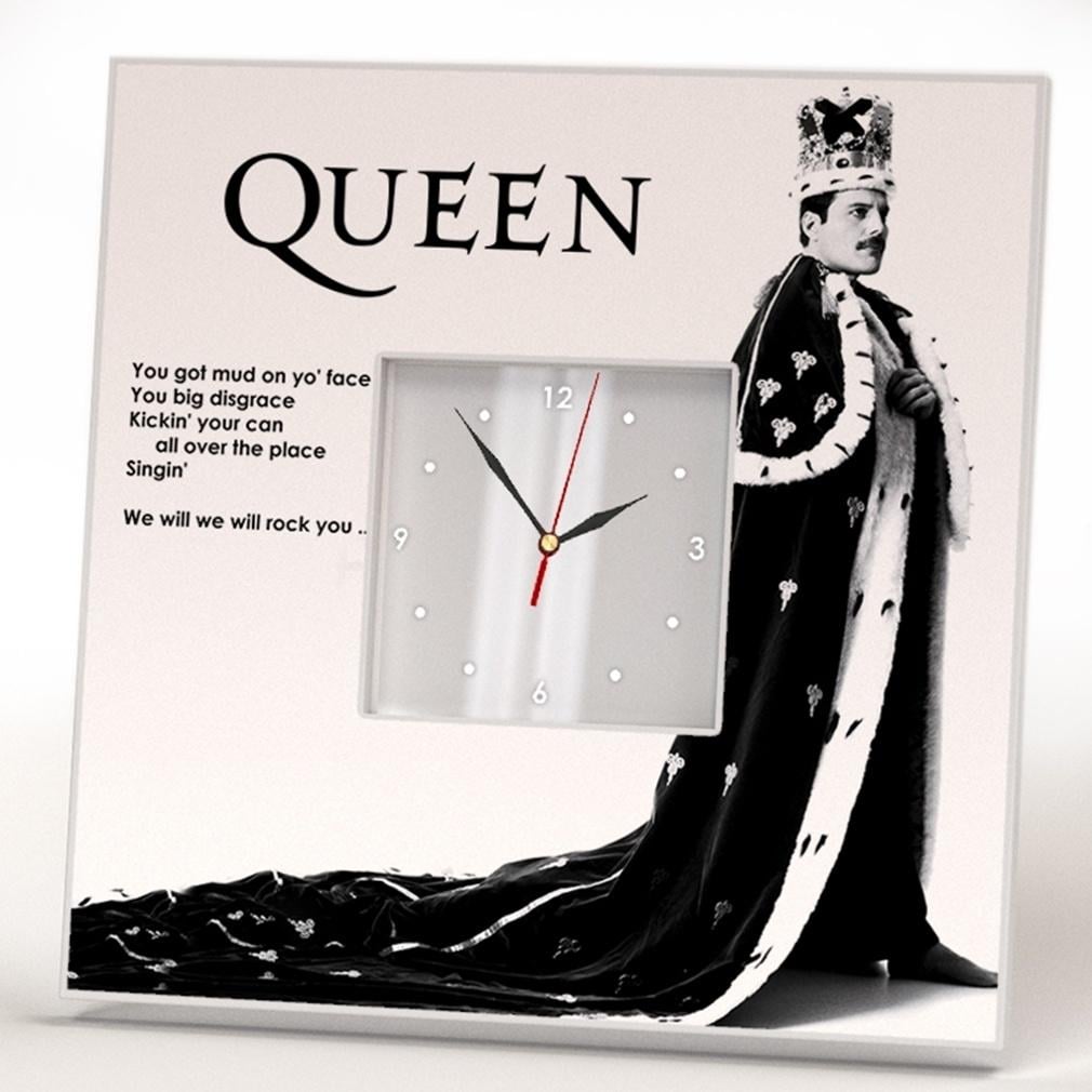 Часы Группа «Queen» Фредди Меркьюри 260x260 мм (C00873)