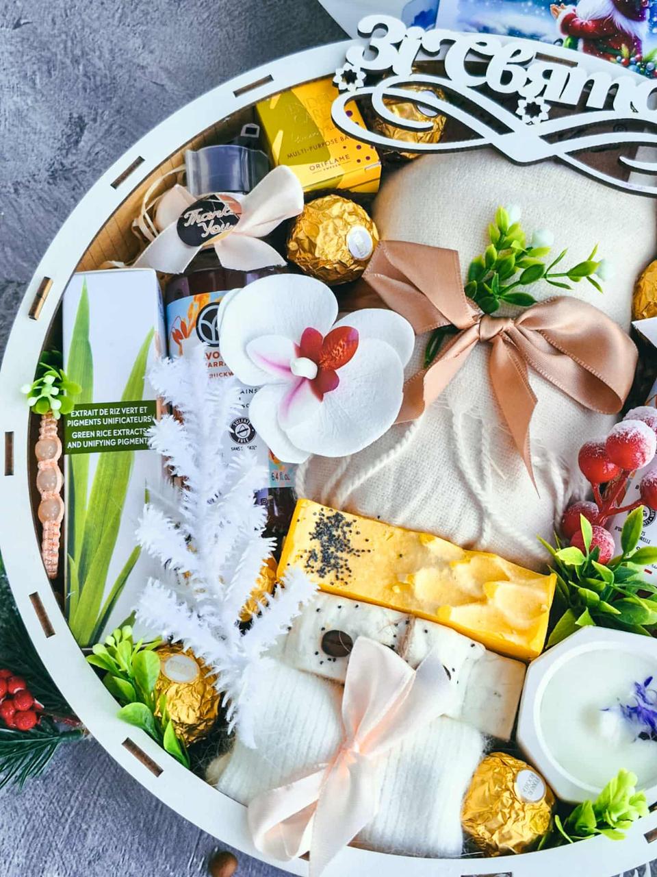 Подарунковий набір жіночий Тепло та Краса новорічний (2825408984) - фото 4 Подарунковий набір жіночий Тепло та Краса новорічний (2825408984) - фото 4