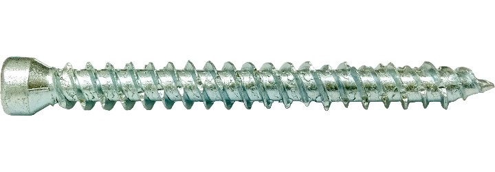 Анкер-винт Metalvis TURBO 7,5х92 мм прижим 55 мм цинк белый ⌀ 8,5 цилиндрическая головка TX30 25 шт. (9011T000901750922T)