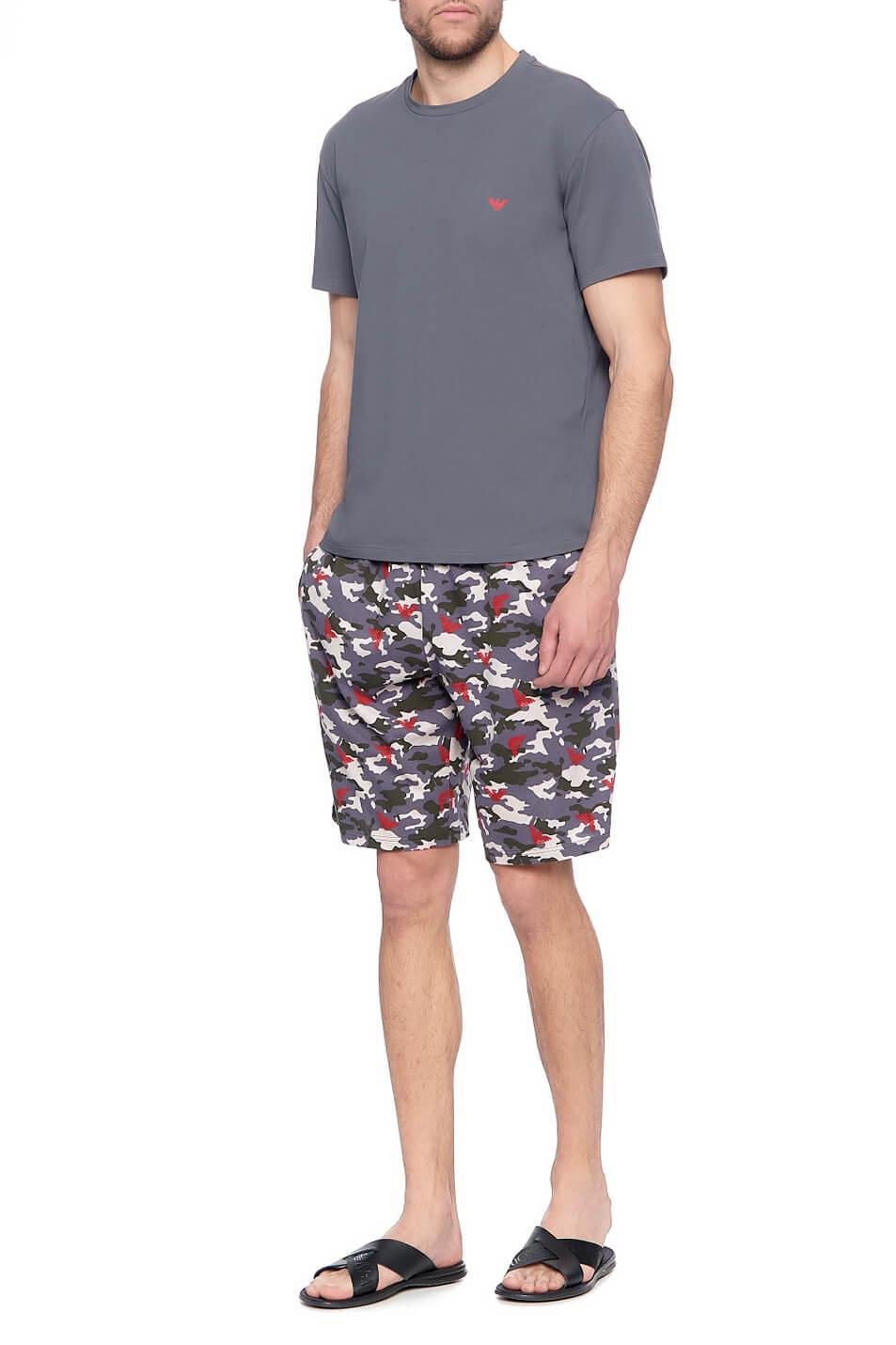 Чоловіча піжама Emporio Armani M Сірий (1P508-111893сер)