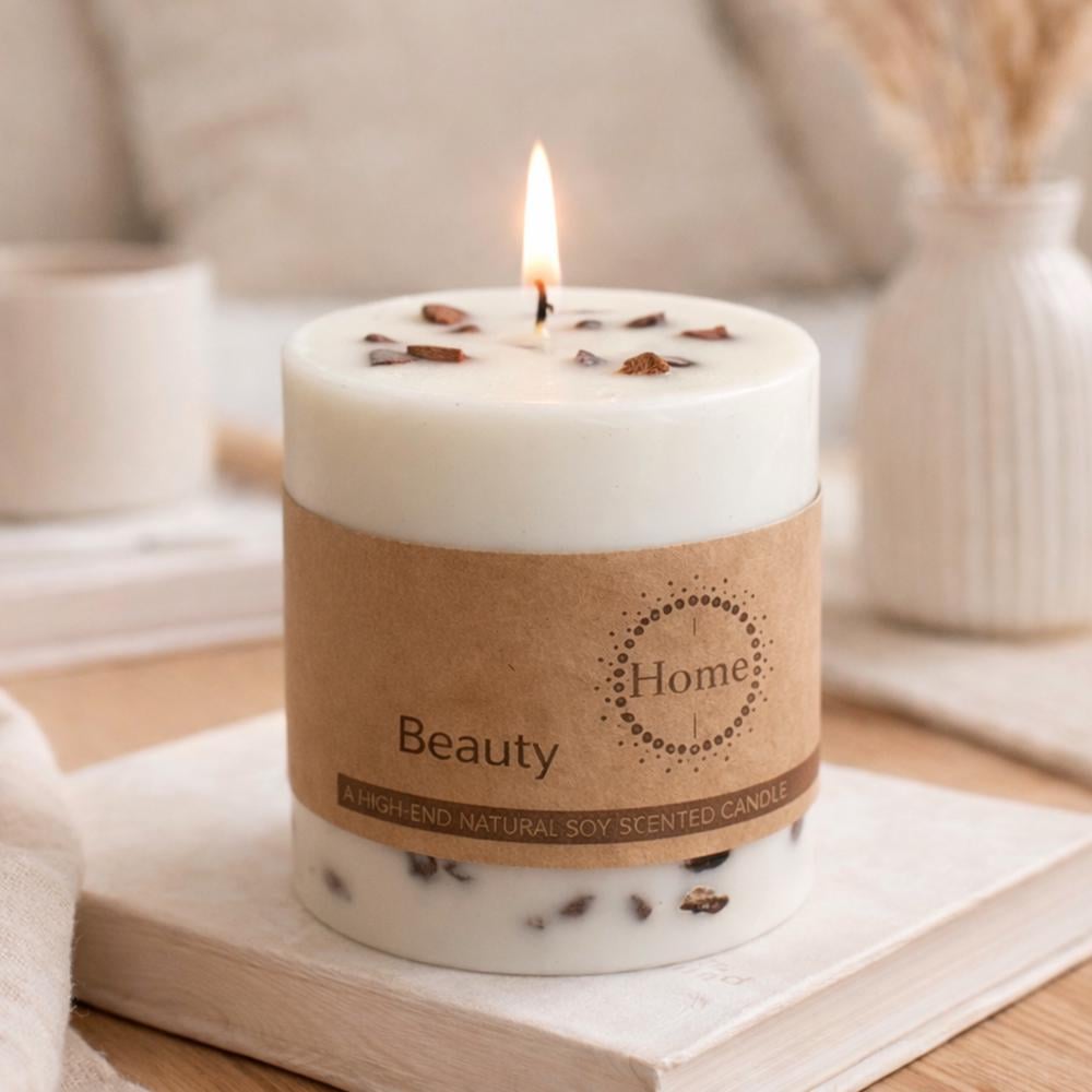 Аромасвічка Lavender 240 г 7,5x8,5 см (37-116648)