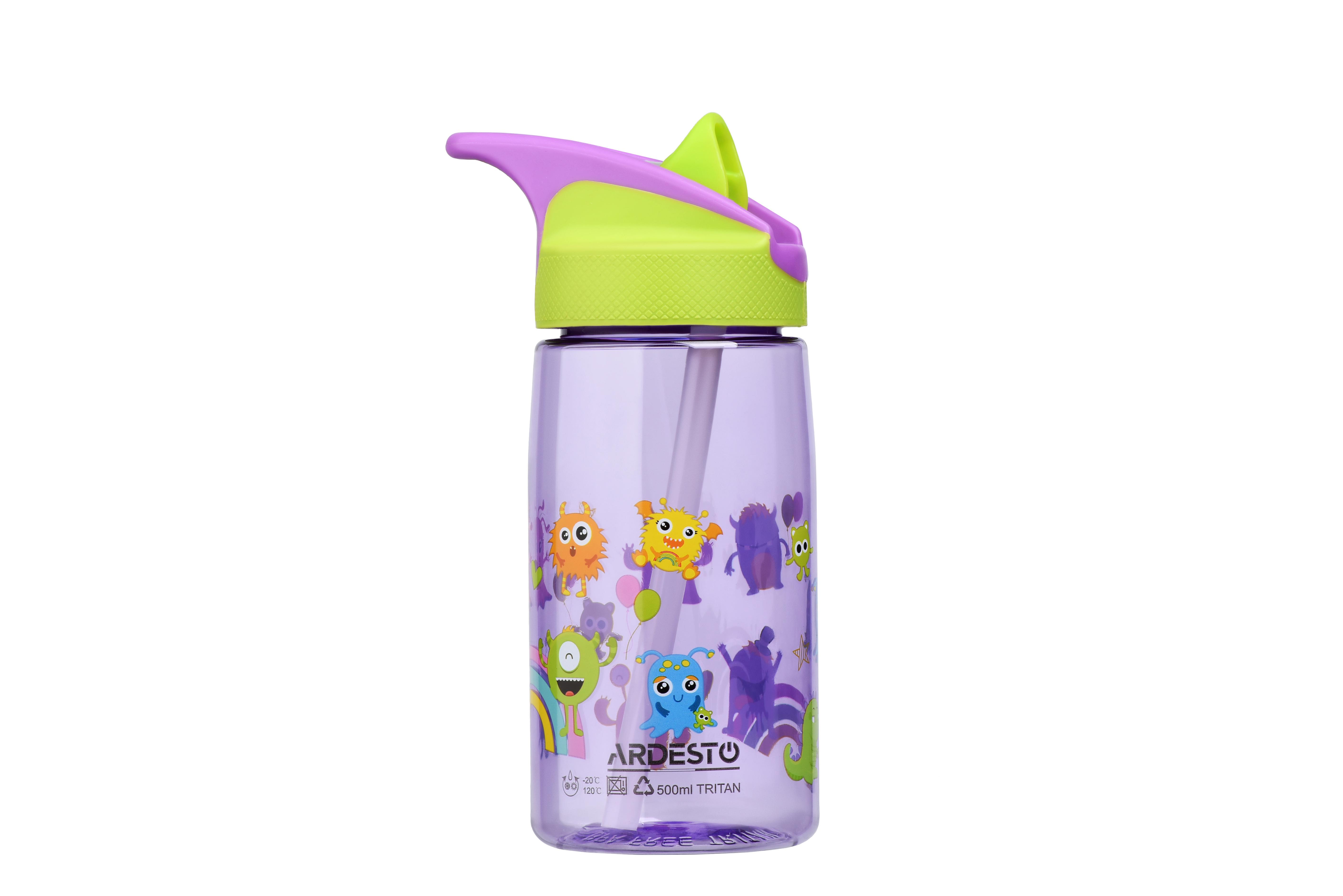 Бутылка для воды Ardesto Luna kids 500 мл Зеленый (25614) Бутылка для воды Ardesto Luna kids 500 мл Зеленый (25614)