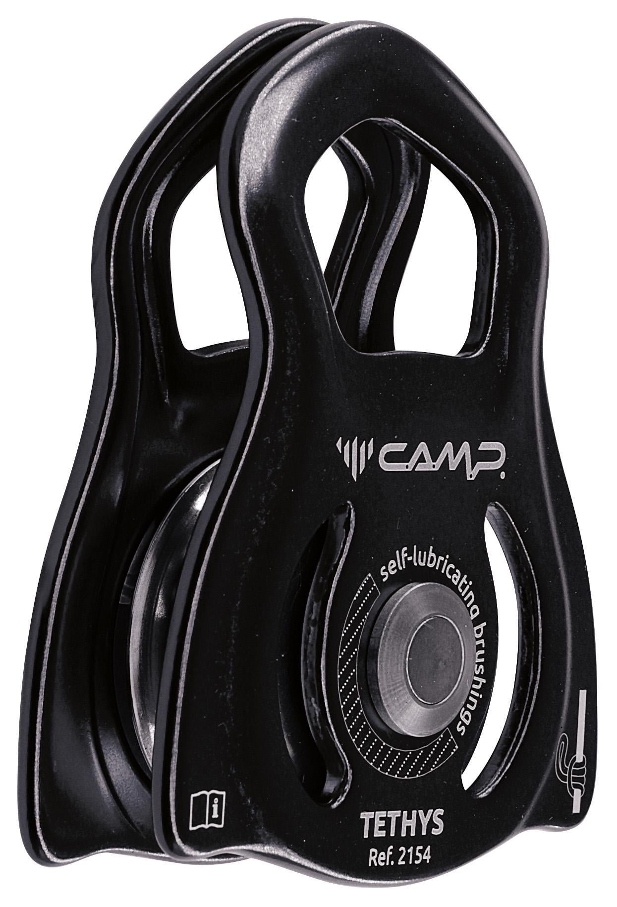 Блок-ролик для альпинистов CAMP TETHYS Black (215403)