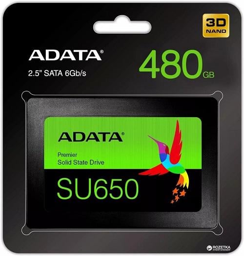 SSD-диск A-DATA Ultimate SU650 2,5" 480 Гб Black (553351)