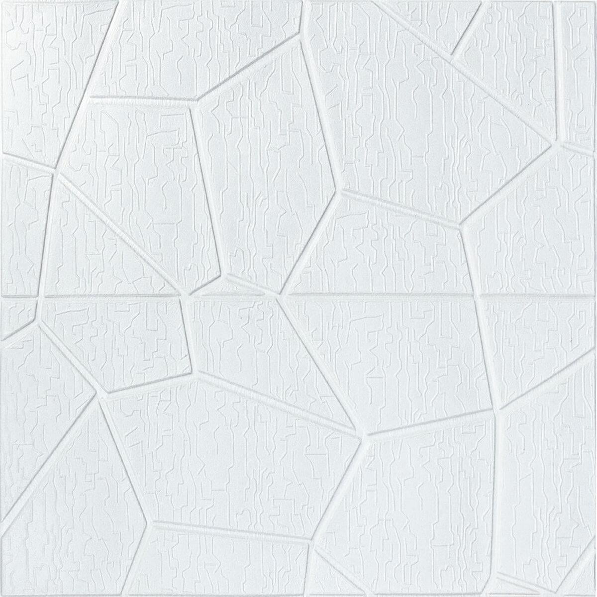 Панель стеновая 3D 700х690х5 мм (SW-00003306 белая)