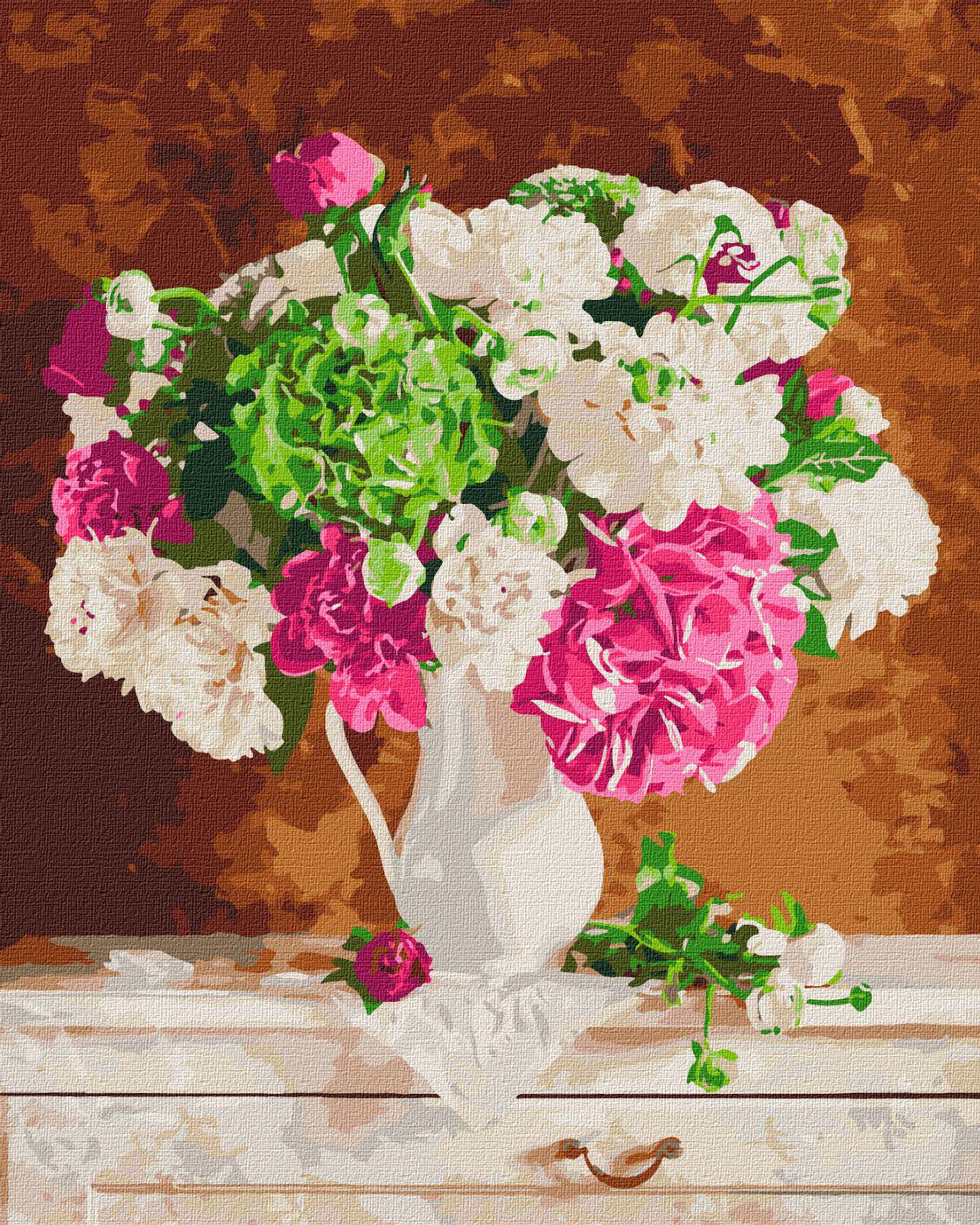 Картина по номерам Идейка Нежность в букете 40x50 см (Id-KHO2953)