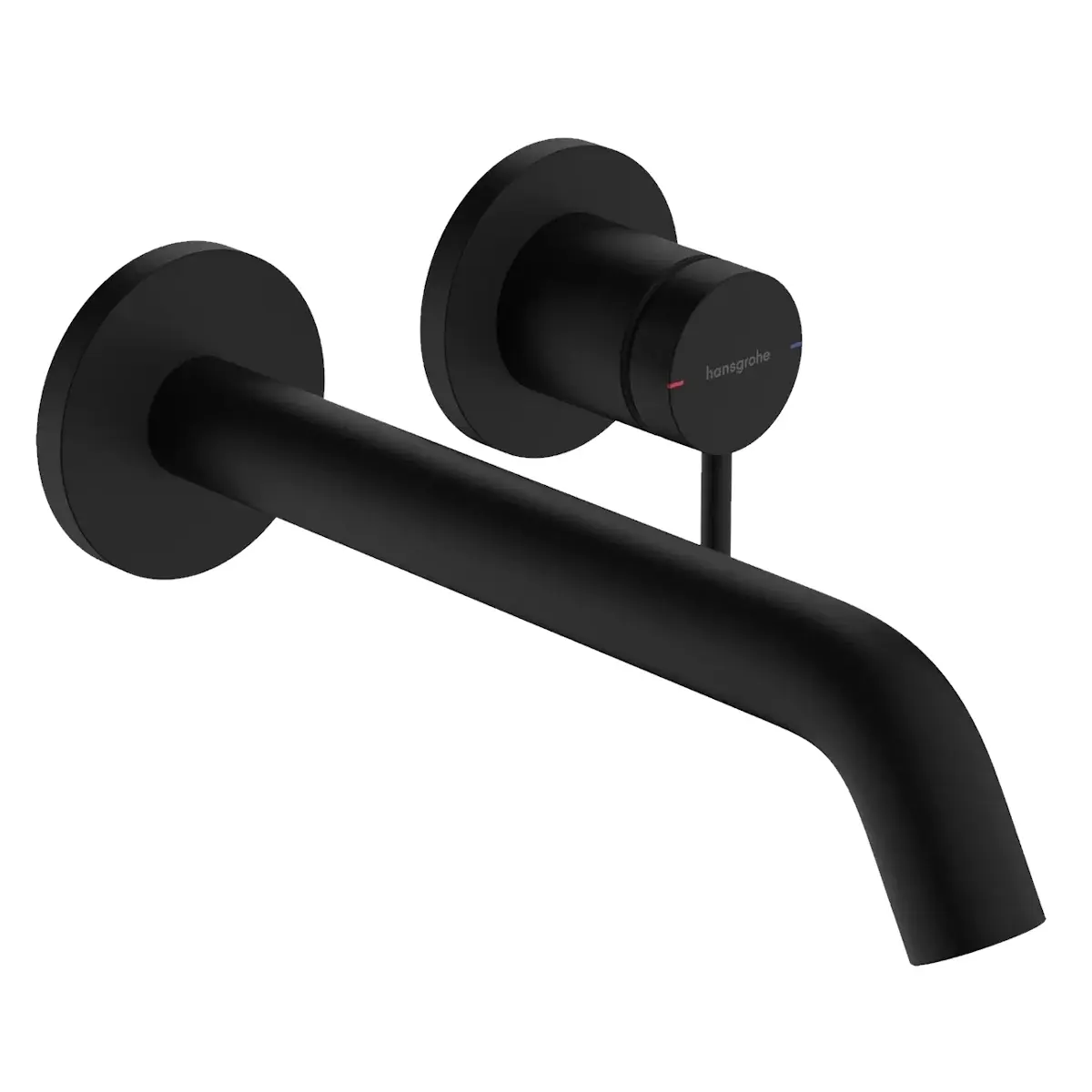 Смеситель для раковины Hansgrohe Tecturis S 225 скрытого монтажа Черный матовый (73351670)