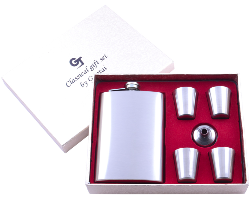 Набір з флягою, лійкою та 4 чарками TZ-11 подарунковий