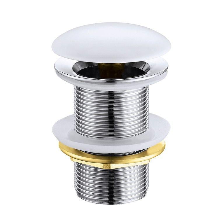 Клапан донний Cersanit Click-Clack 1 1/4" для умивальника Білий матовий (K99-0224) Клапан донний Cersanit Click-Clack 1 1/4" для умивальника Білий матовий (K99-0224)