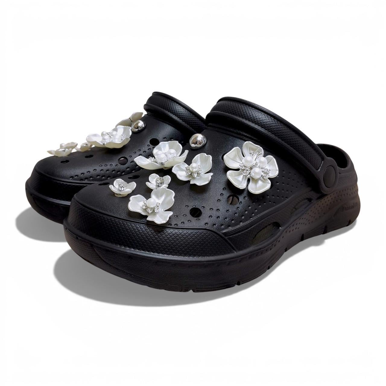 Сабо женские Dago Fit р. 37 24 см Черный (2922318136)