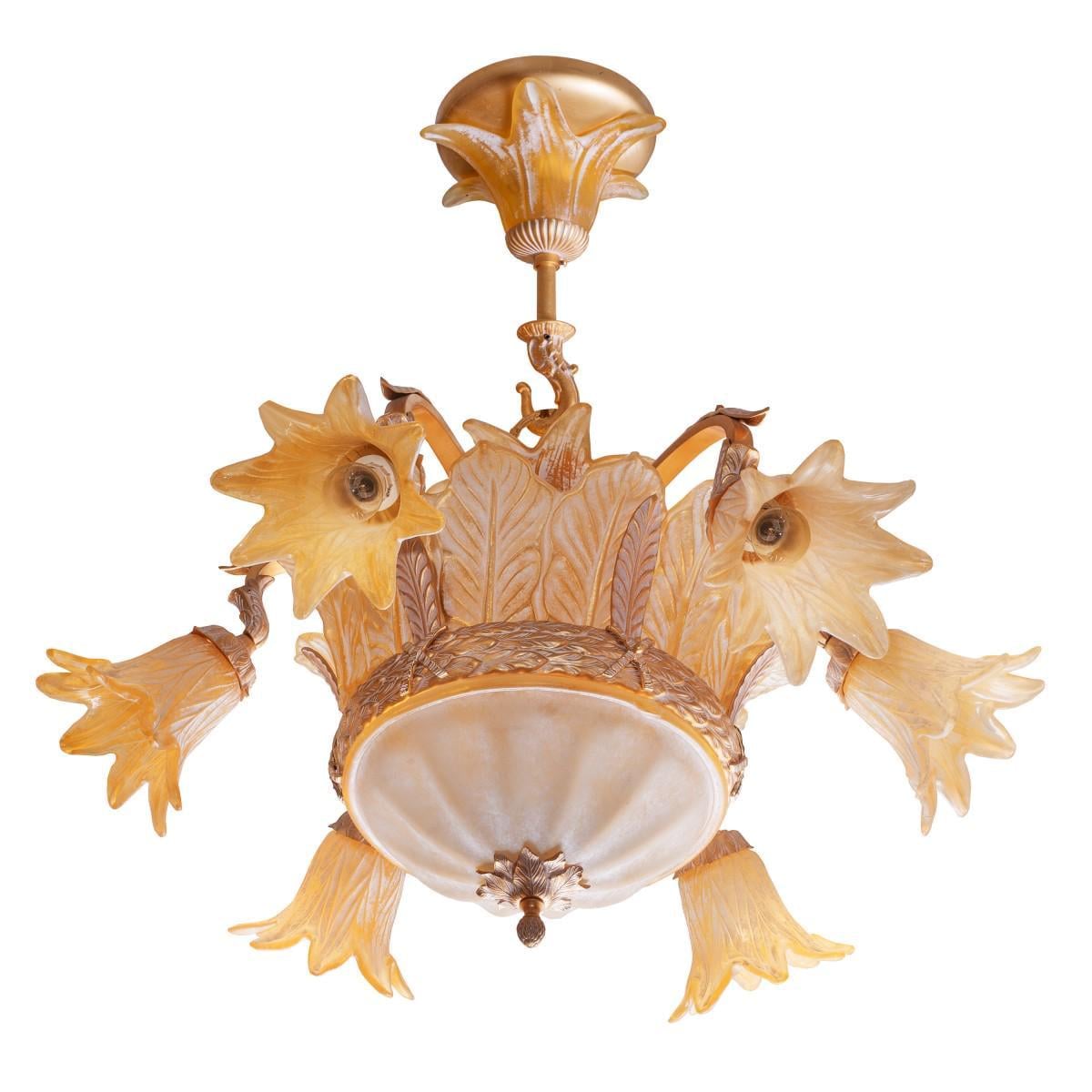 Люстра прованс большая Brille CR-102L/11 для холла