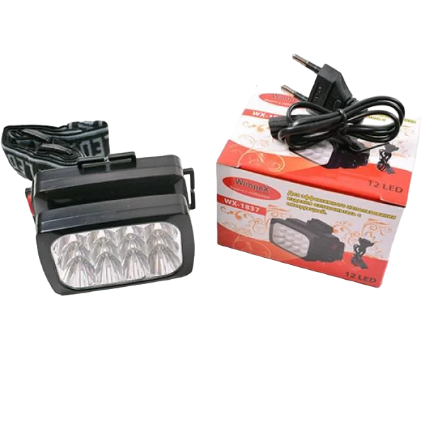 Фонарь налобный аккумуляторный WimpeX WX-1837 (15468269)