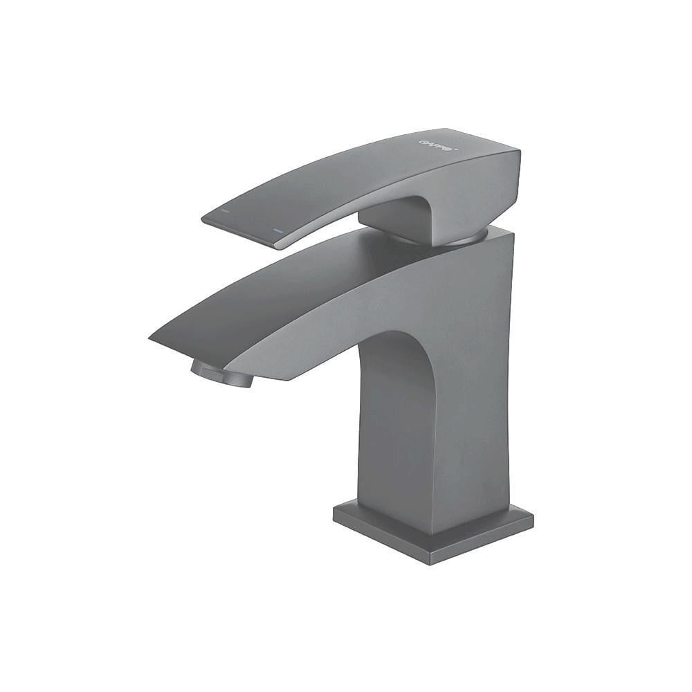 Смеситель для умывальника Gappo G1007-91 Оружейная сталь (1862419729)