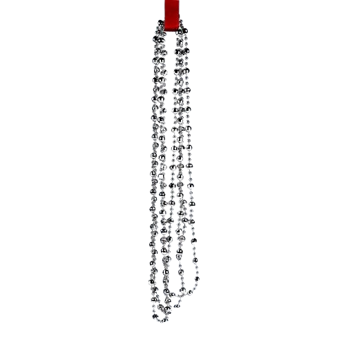 Ожерелье декоративное Stenson R96300 2,7 м Серебрянный