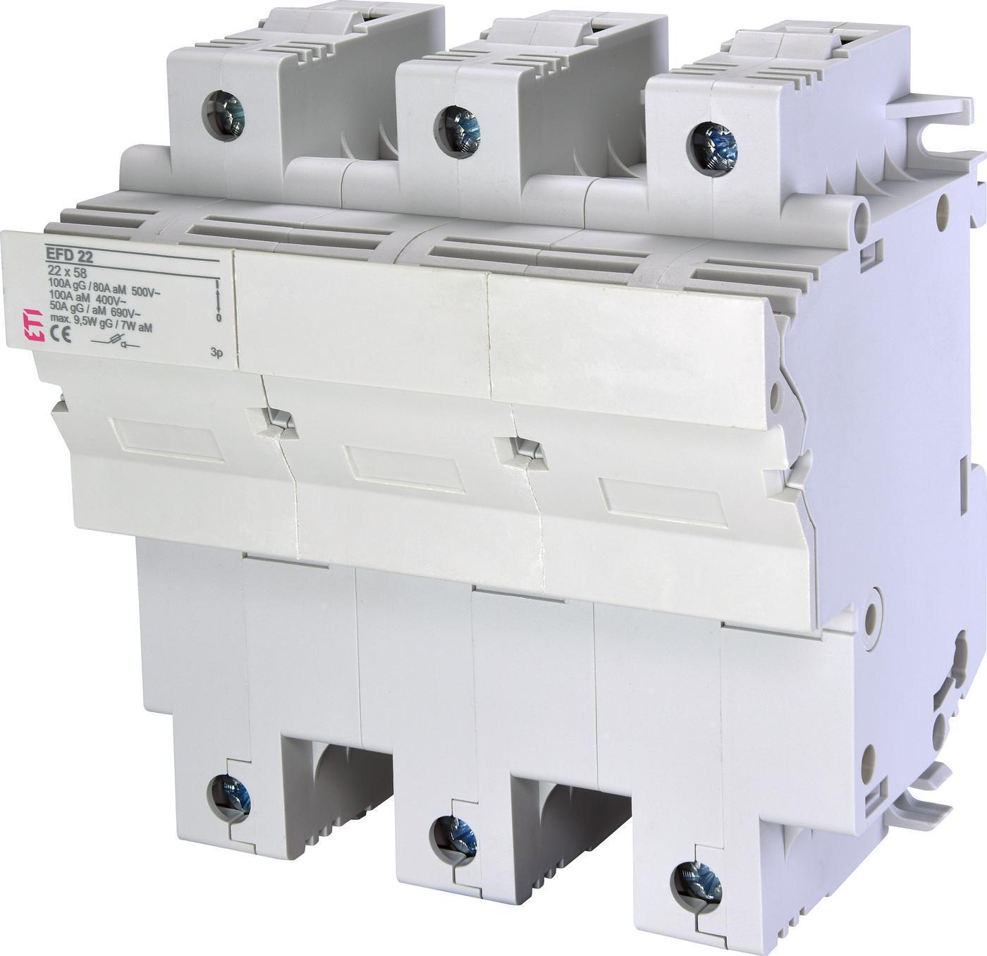 Разъединитель ETI EFD 22 3P 100A 690V AC (27878399)