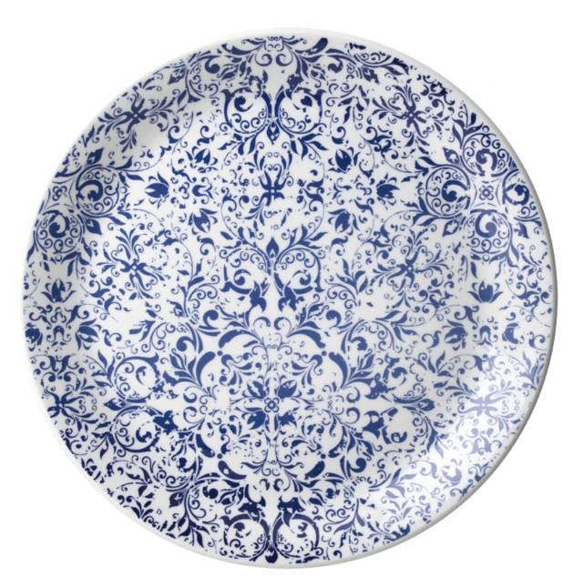 Тарілка обідня Steelite Ink Legacy 25,3 см Blue (17640566)