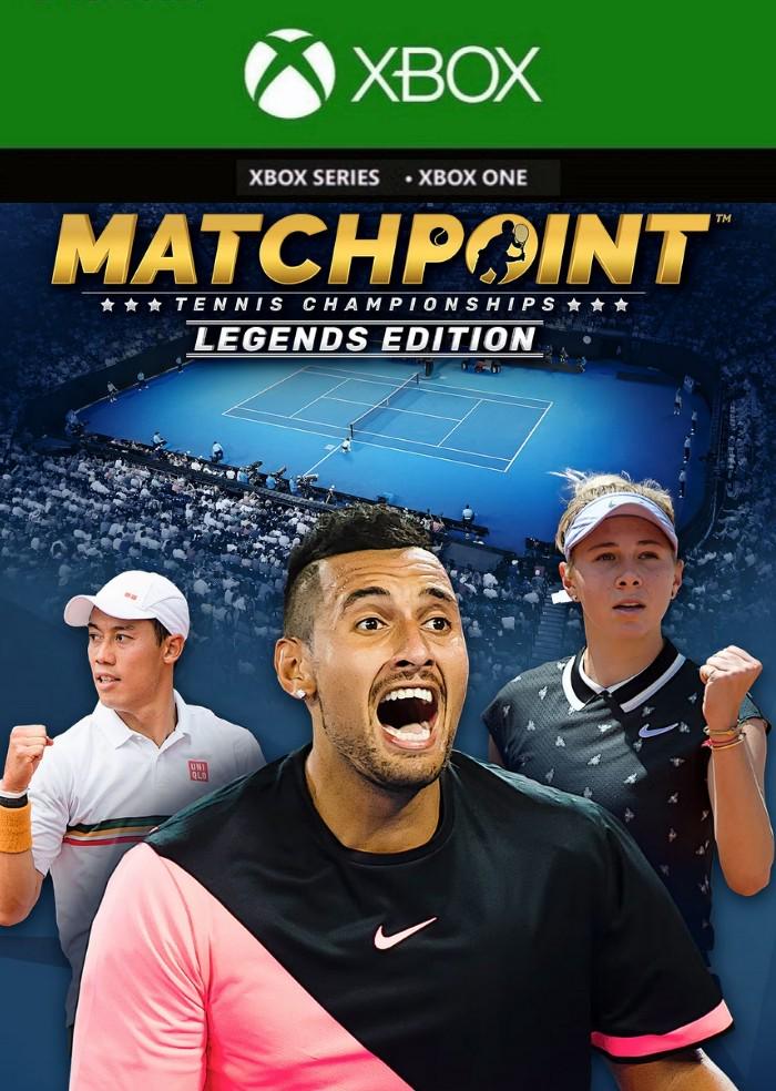 Ключ активации Matchpoint Tennis Championships/Legends Edition для Xbox One/Series S/X (68328450)