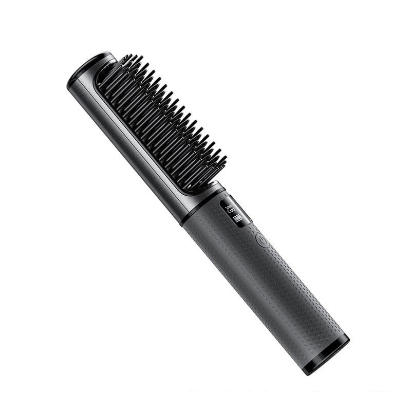 Плойка для укладки волос Hoco Lucky portable straight-curling dual-purpose DAR34 5000 мАч Grey (20359248)