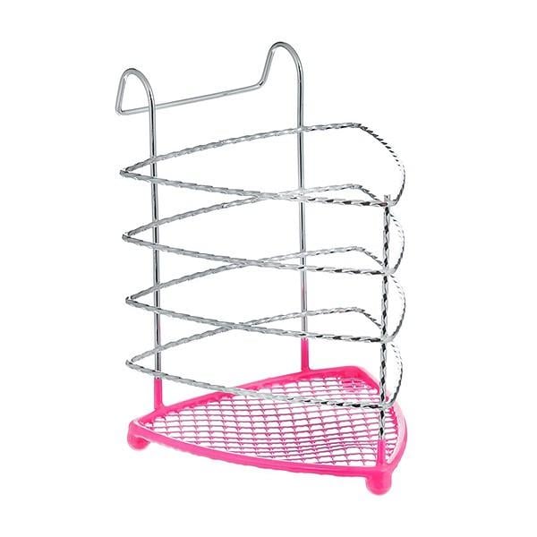 Підставка для зберігання столових приладів Fissman 13x12x17,5 см із нержавіючої сталі (SV-7094.СH)