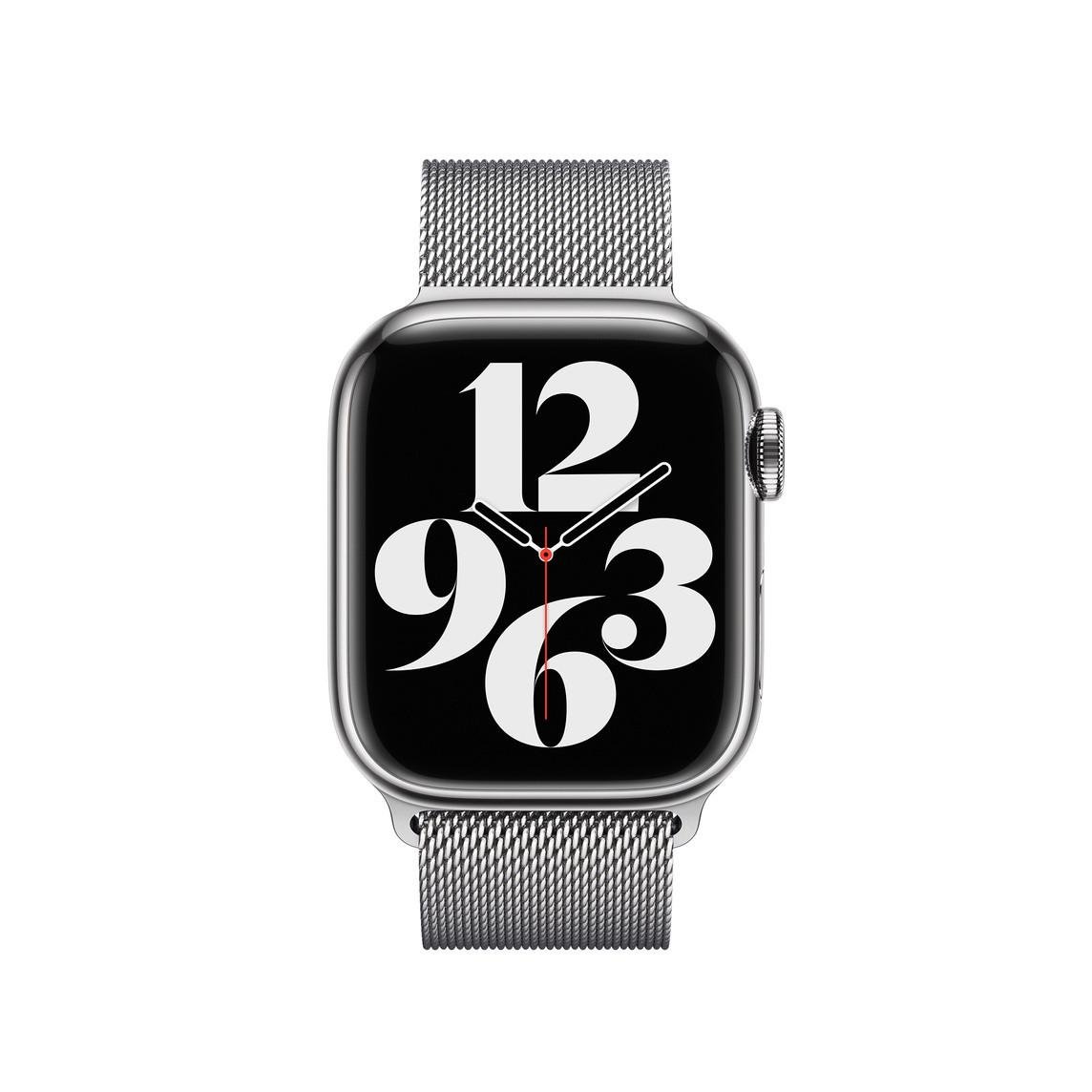 Металевий ремінець Apple Milanes Loop for Apple Watch 38/40/41 mm, Silver (HC) - фото 2