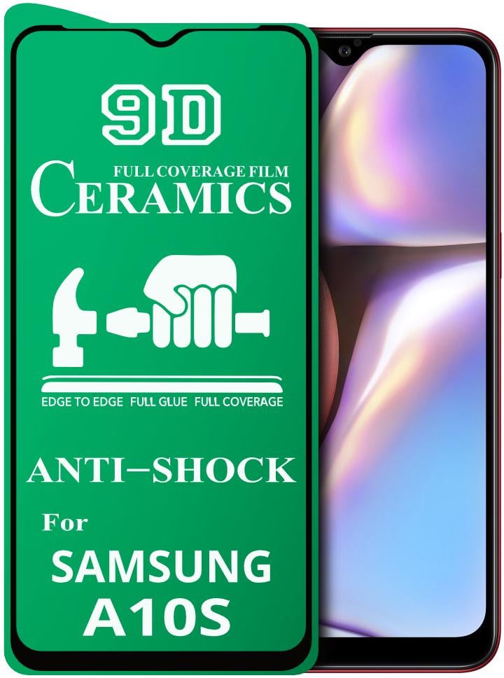 Захисна плівка Ceramics для Samsung Galaxy A10s A107 керамічна 9D (16497)